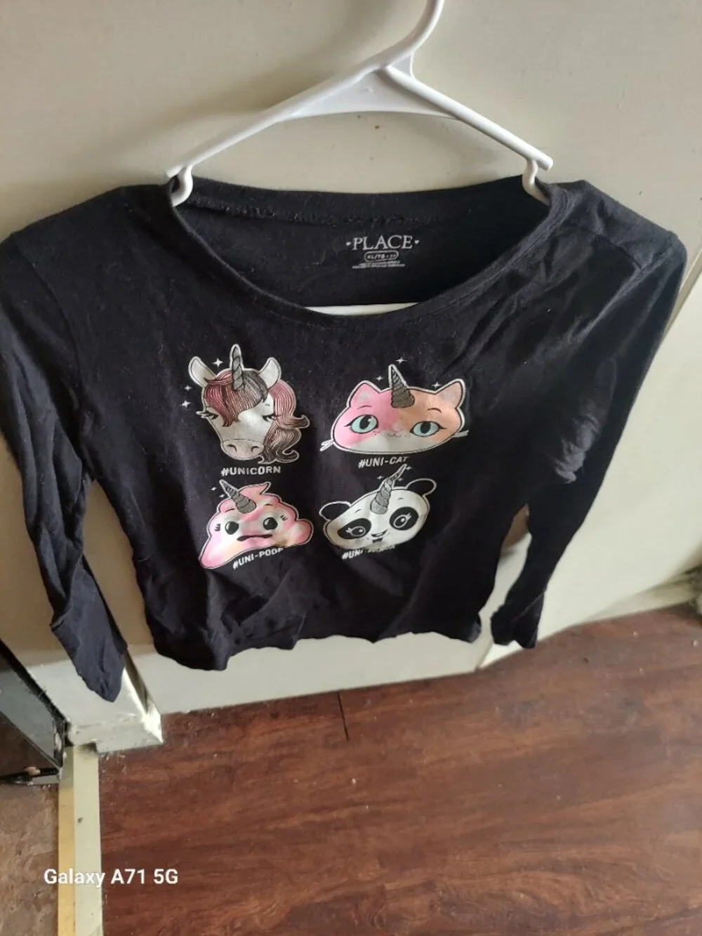 Girls Children's Place Long Sleeve Graphic T-Shirt